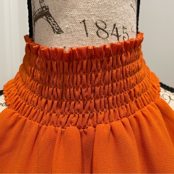 Naked Zebra dark orange fantastic top - Picture 2 of 5